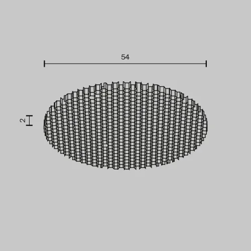 Светофильтр HoneyComb ⌀54мм для Focus Led 20Вт HoneyComb-D52 Maytoni чёрный для шинопроводов серии Focus Led чёрный фото 4