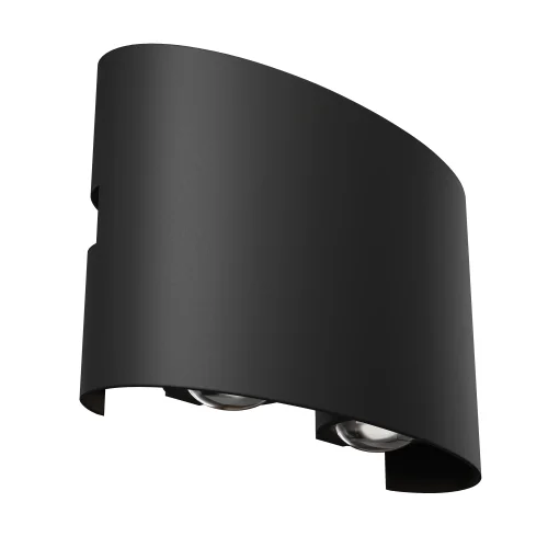 Настенный светильник LED Strato O417WL-L4B3K Maytoni уличный IP54 чёрный 1 лампа, плафон чёрный в стиле модерн LED фото 3