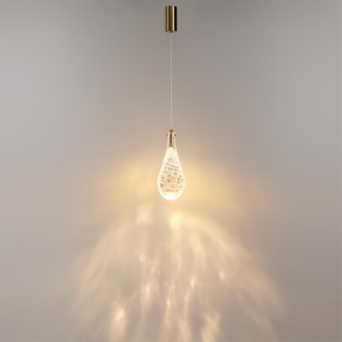 Светильник подвесной LED Braid 7147/5L Odeon Light прозрачный на 1 лампу, основание бронзовое в стиле современный классический выдувное фото 4 Светильник подвесной LED Braid 7147/5L Odeon Light прозрачный на 1 лампу, основание бронзовое в стиле современный классический выдувное фото 4