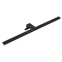 Бра c креплением на зеркало LED Stecca A2730AP-1BK Arte Lamp чёрный на 1 лампу, основание чёрное в стиле современный 