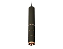 Светильник подвесной Techno spot XP6302060 Ambrella light чёрный 1 лампа, основание чёрное в стиле хай-тек модерн 