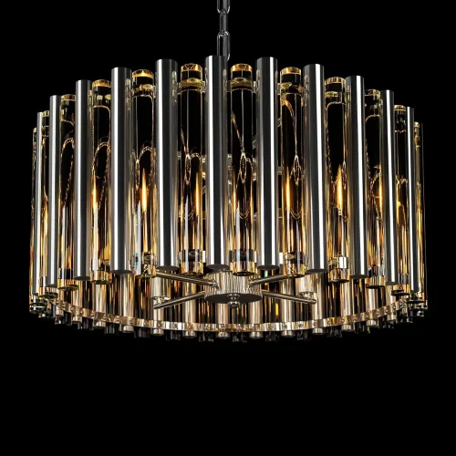 Люстра подвесная Boucle 10438/4 LOFT IT прозрачная на 4 лампы, основание никель в стиле современный фото 8 Люстра подвесная Boucle 10438/4 LOFT IT прозрачная на 4 лампы, основание никель в стиле современный фото 8