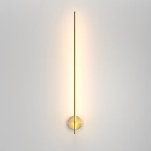 Бра LED Elegant C085WL-L12BS2.7K Maytoni латунь на 1 лампу, основание латунь в стиле современный хай-тек отражённый свет фото 4