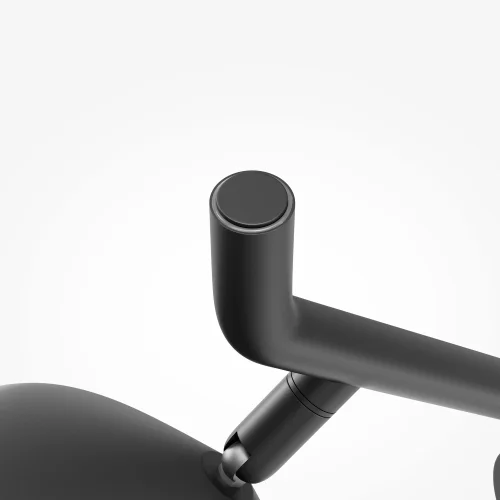 Бра с выключателем LED в розетку MOD451WL-L8B3K Vita Maytoni чёрный на 1 лампу, основание чёрное в стиле современный хай-тек для чтения в розетку фото 3