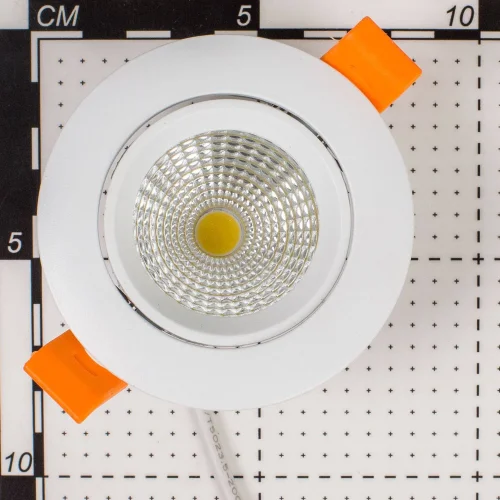 Светильник точечный LED Каппа CLD0055W Citilux белый 1 лампа, основание белое в стиле современный  фото 3