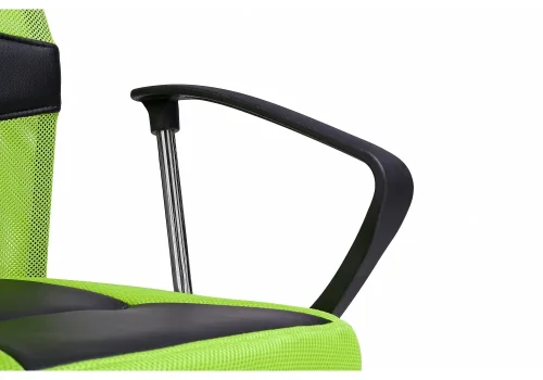 Компьютерное кресло ARANO зеленое 1488 Woodville, зелёный/ткань искусственная кожа, ножки/металл/хром, размеры - *1320***650*650 фото 9