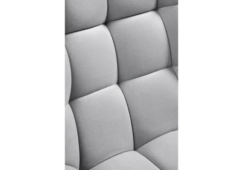 Полубарный стул Алст К светло-серый / черный 502124 Woodville, серый/велюр, ножки/металл/чёрный, размеры - ****500*580 фото 6