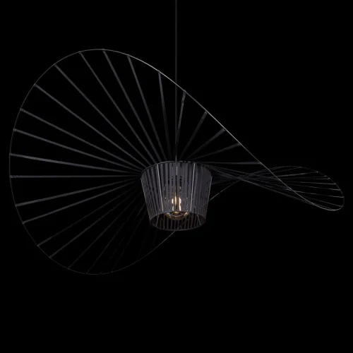 Светильник подвесной Chapeau 10246/1000 LOFT IT чёрный 1 лампа, основание чёрное в стиле  шляпа фото 6