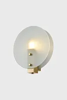 Бра Bari V10425-1W Moderli белый 1 лампа, основание золотое в стиле современный 