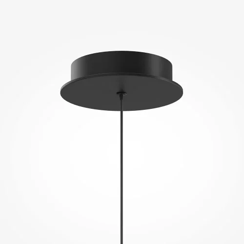 Светильник подвесной LED Batten MOD472PL-L20B3K Maytoni серый на 1 лампу, основание чёрное в стиле современный фото 3