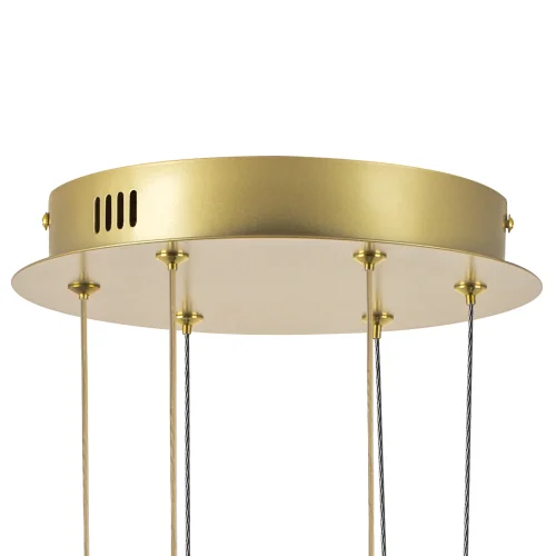 Светильник подвесной LED Palla 739132 Lightstar золотой на 1 лампу, основание золотое в стиле минимализм хай-тек современный фото 4