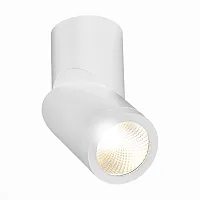 Светильник накладной LED St650 ST650.532.10 ST-Luce белый 1 лампа, основание белое в стиле хай-тек круглый