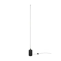 Торшер LED Flow MOD147FL-L20BK1 Maytoni  белый 1 лампа, основание чёрное в стиле минимализм хай-тек
