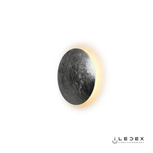 Бра LED Lunar ZD8102-6W Silver iLedex серебряный на 1 лампу, основание серебряное в стиле хай-тек современный фото 2