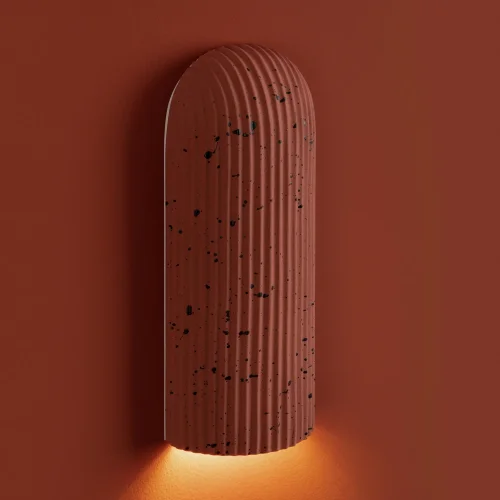 Бра Terra FR5582WL-01R1 Freya красный на 1 лампу, основание красное в стиле современный мемфис фото 7 Бра Terra FR5582WL-01R1 Freya красный на 1 лампу, основание красное в стиле современный мемфис фото 7