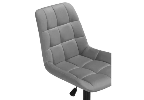 Компьютерное кресло Честер темно-серый (california 994) / черный 538986 Woodville, серый/велюр, ножки/пластик/чёрный, размеры - *920***490*600 фото 7