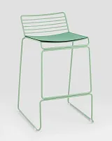 Стул полубарный Danny, зеленый, с подушкой УТ000038989 Stool Group, /, ножки//, размеры - *800***380*470