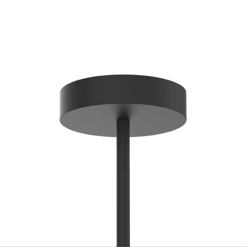 Люстра потолочная LED Duplex 2324-12U Favourite чёрная на 12 ламп, основание чёрное в стиле модерн трубочки фото 4
