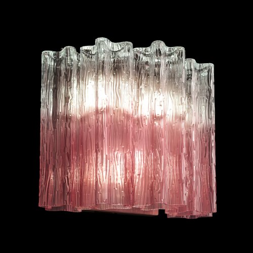 Бра Мурано / Murano 10580W Clear pink LOFT IT розовый на 3 лампы, основание бронзовое в стиле современный арт-деко фото 3 Бра Мурано / Murano 10580W Clear pink LOFT IT розовый на 3 лампы, основание бронзовое в стиле современный арт-деко фото 3