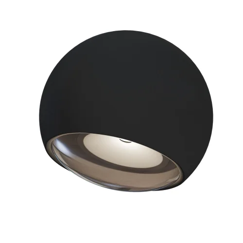 Настенный светильник LED Stream O032WL-L3B3K Maytoni уличный IP54 чёрный 1 лампа, плафон чёрный в стиле модерн LED