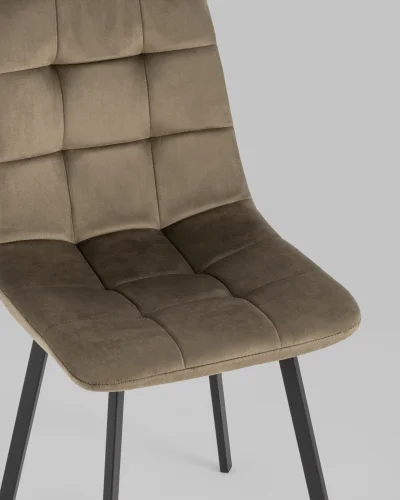 Стул Chilly, велюр коричневый УТ000039624 Stool Group, /, ножки//, размеры - ***** фото 3