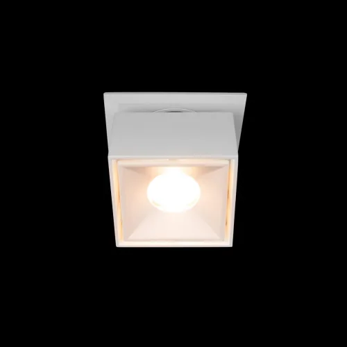 Светильник точечный LED Top 10325/B White LOFT IT белый 1 лампа, основание белое в стиле современный хай-тек квадратный фото 4