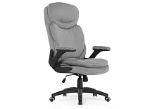 Компьютерное кресло Kolum серое 11678 Woodville, серый/ткань, ножки/пластик/чёрный, размеры - *1310***710*860