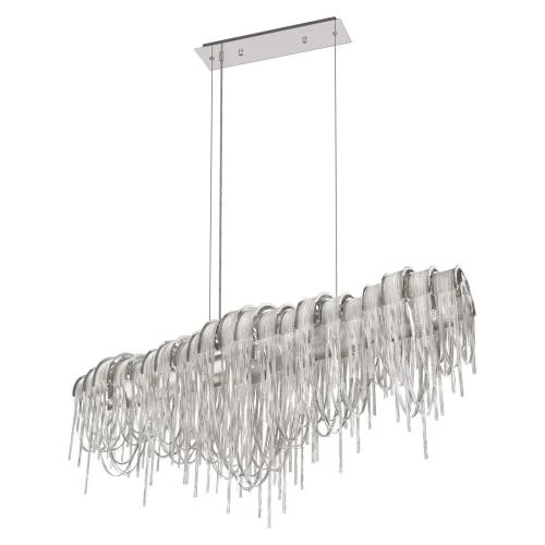 Люстра подвесная Volver 10404/1150L SN LOFT IT никель на 7 ламп, основание никель в стиле арт-деко цепочки фото 5