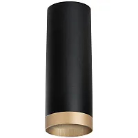 Светильник накладной Rullo R48740 Lightstar чёрный 1 лампа, основание чёрное в стиле современный круглый