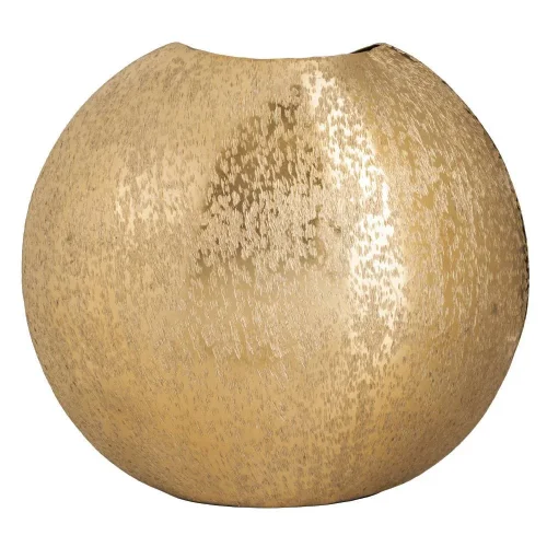 Ваза декоративная Kurashiki 421187 Eglo, цвет - золотой, материал - алюминий, купить с доставкой по Москве и России. фото 2