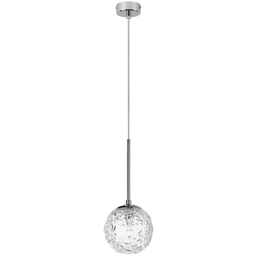 Светильник подвесной Bari 815210 Lightstar прозрачный 1 лампа, основание хром в стиле арт-деко 