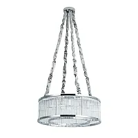 Люстра подвесная Anetta A1065SP-8CC Arte Lamp прозрачная на 8 ламп, основание хром в стиле современный 