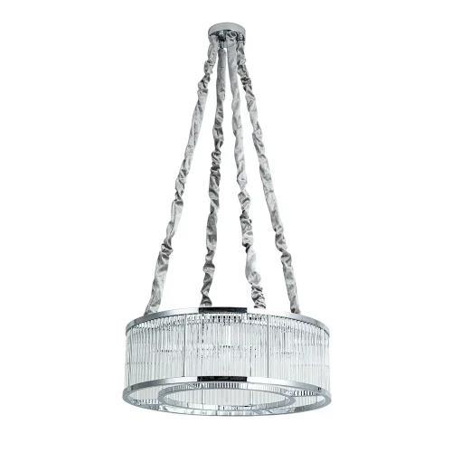 Люстра подвесная Anetta A1065SP-8CC Arte Lamp прозрачная на 8 ламп, основание хром в стиле современный 