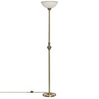 Торшер Адриана CL405913 Citilux  белый 1 лампа, основание бронзовое в стиле современный
