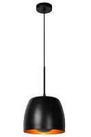 Светильник подвесной Nolan 30488/01/30 Lucide чёрный 1 лампа, основание чёрное в стиле классический 