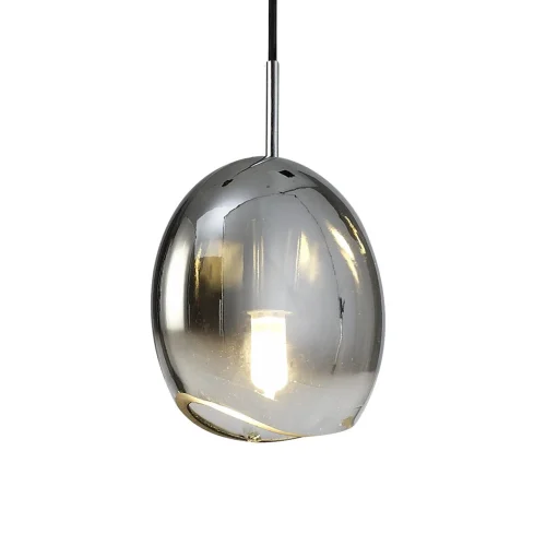Светильник подвесной LENS 6187 Mantra серый 1 лампа, основание серое в стиле современный  фото 2