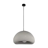 Светильник подвесной Stone 10252/400 Grey LOFT IT серый на 1 лампу, основание чёрное в стиле современный 