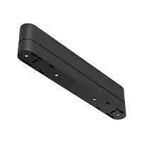 Адаптер к трековому светильнику Radity L115mm черный Magnetic track system Radity TRA084FC-11LB Maytoni чёрный в стиле современный хай-тек для светильников серии Magnetic track system Radity встраиваемый подвесной накладной radity радиусная магнитная магнитный