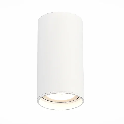 Светильник накладной LED ST157.532.15 ST-Luce белый 1 лампа, основание белое в стиле хай-тек современный круглый