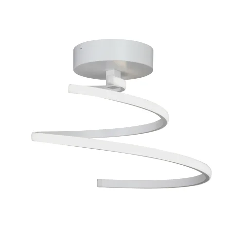 Светильник потолочный LED V4654-0/1PL Vitaluce без плафона 1 лампа, основание белое в стиле хай-тек  фото 3