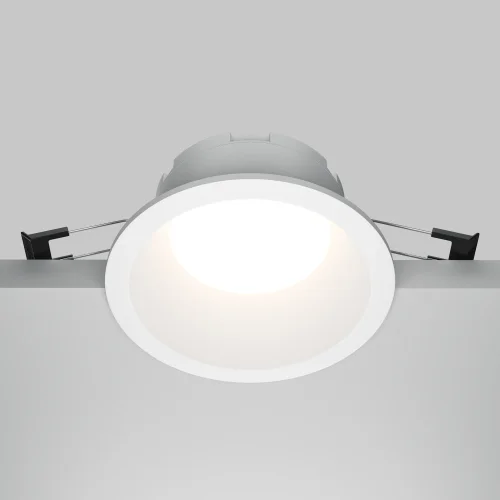 Светильник точечный Share DL126-GX53-W Maytoni белый на 1 лампу, основание белое в стиле современный круглый фото 6