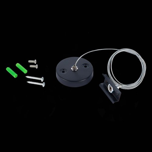 Тросовый подвес для шинопровода Skyline 220 ST015.422.17H ST-Luce чёрный в стиле для светильников серии Skyline 220 умное освещение st-luce