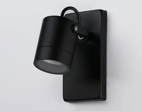 Настенный светильник ST3883 Ambrella light уличный IP54 чёрный 1 лампа, плафон чёрный в стиле хай-тек современный GU10 фото 3