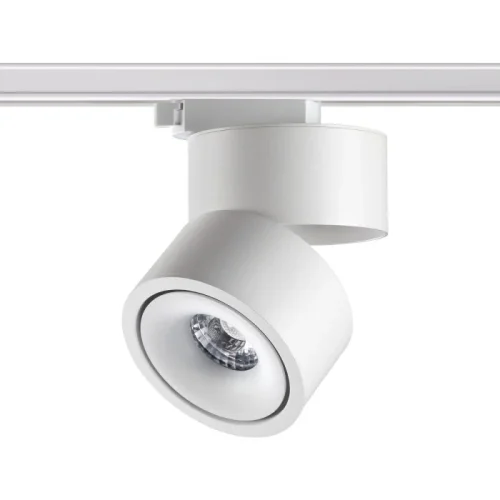 Трековый светильник однофазный LED Groda 358778 Novotech белый для шинопроводов серии Groda белый