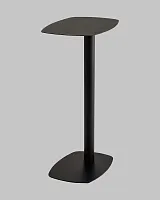 Журнальный столик Eanna L, металл, черный УТ000040326 Stool Group столешница чёрная из металл