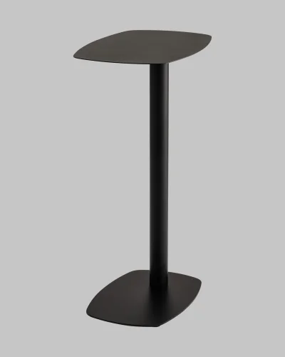Журнальный столик Eanna L, металл, черный УТ000040326 Stool Group столешница чёрная из металл