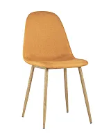 Стул Валенсия, оранжевый УТ000005418 Stool Group, оранжевый/рогожка, ножки/металл/бежевый, размеры - ****450*520