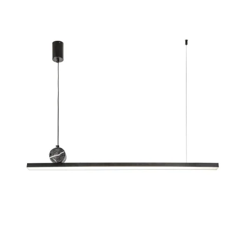 Светильник подвесной LED Firmato 4060-1P F-promo белый на 1 лампу, основание чёрное в стиле современный 