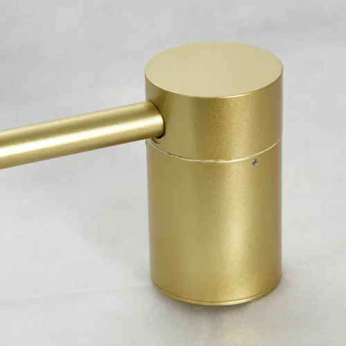 Бра Bridgeport LSP-7035 Lussole матовый золото на 1 лампа, основание матовое золото в стиле современный хай-тек  фото 3