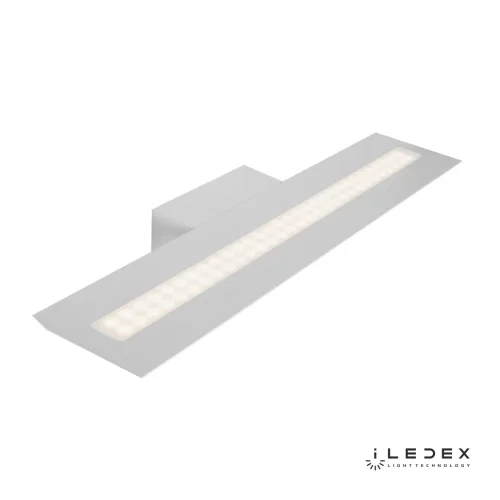 Бра LED Image ZD8114-12W WH iLedex белый на 1 лампу, основание белое в стиле современный хай-тек 